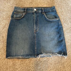 Zara Denim Mini Skirt